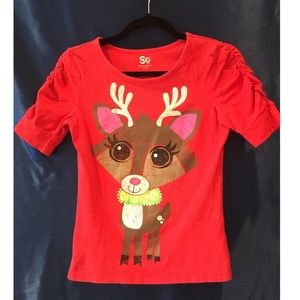 SO Red Reindeer T-Shirt
